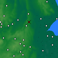 Nearby Forecast Locations - Sleaford - Map