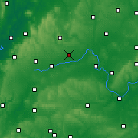 Nearby Forecast Locations - Brize Norton - Map