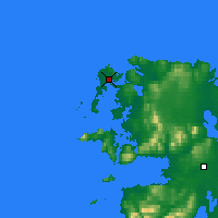 Nearby Forecast Locations - Belmullet - Mapa