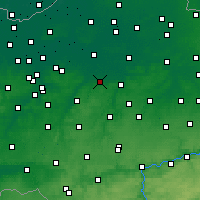 Nearby Forecast Locations - Brussels - Map