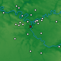 Nearby Forecast Locations - Paris - Map