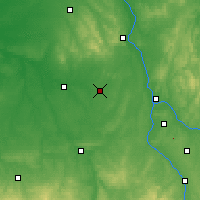 Nearby Forecast Locations - Avord - Map