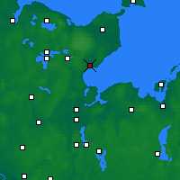 Nearby Forecast Locations - Neustadt in Holstein - Map