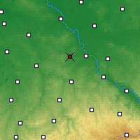 Nearby Forecast Locations - Oschatz - Map