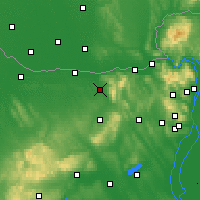 Nearby Forecast Locations - Tata - Map