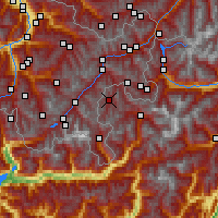 Nearby Forecast Locations - Livigno - Map