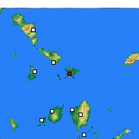 Nearby Forecast Locations - Mykonos - Map