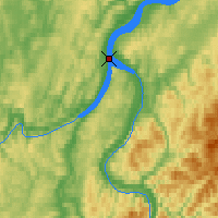 Nearby Forecast Locations - Vitim - Map