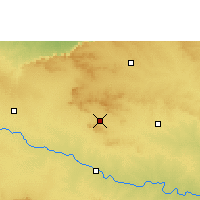 Nearby Forecast Locations - Aurangabad - Map