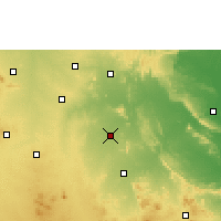 Nearby Forecast Locations - Anantapur - Map