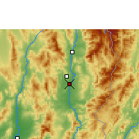 Nearby Forecast Locations - Nan - Map