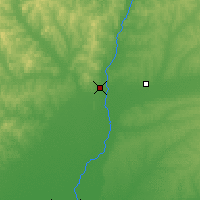 Nearby Forecast Locations - Morin Dawa Qi - Map