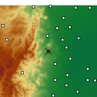 Nearby Forecast Locations - Lincheng - Map