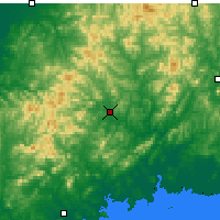 Nearby Forecast Locations - Xiuyan - Map