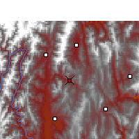 Nearby Forecast Locations - Xide - Map