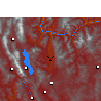 Nearby Forecast Locations - Binchuan - Map