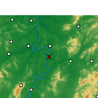 Nearby Forecast Locations - Zhuzhou - Map