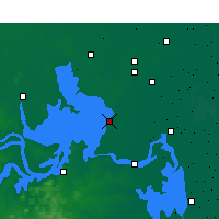 Nearby Forecast Locations - Hongze - Map