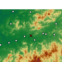 Nearby Forecast Locations - Hengfeng - Map