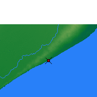 Nearby Forecast Locations - Mogadishu - Map