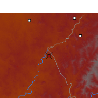 Nearby Forecast Locations - Wepener - Map