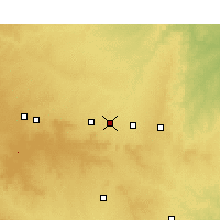 Nearby Forecast Locations - Dyess Air Force Base - Map