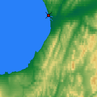 Nearby Forecast Locations - Unalakleet - Map