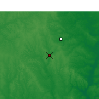 Nearby Forecast Locations - Meridian - Map