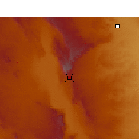 Nearby Forecast Locations - Pine Springs - Map