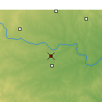 Nearby Forecast Locations - Wichita Falls - Map