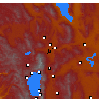 Nearby Forecast Locations - Reno - Map