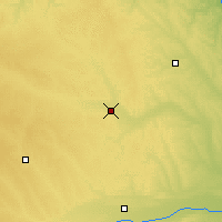 Nearby Forecast Locations - Norfolk - Map