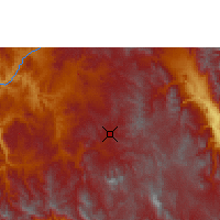 Nearby Forecast Locations - Huajuapan de León - Mapa