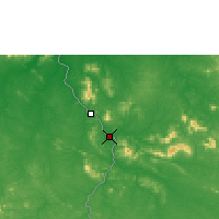 Nearby Forecast Locations - Maripasoula - Map