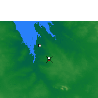 Nearby Forecast Locations - RAAF Base Curtin - Map