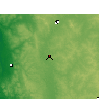 Nearby Forecast Locations - Carnamah - Map