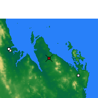 Nearby Forecast Locations - Williamson - Map