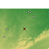 Nearby Forecast Locations - Chhatarpur - Map