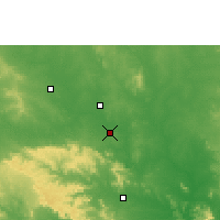 Nearby Forecast Locations - Rajura - Map