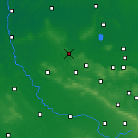 Nearby Forecast Locations - Bramsche - Map