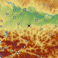 Nearby Forecast Locations - Steyr - Map