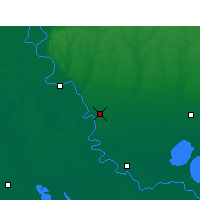 Nearby Forecast Locations - Baton Rouge - Map