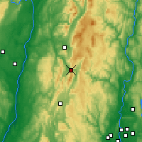 Nearby Forecast Locations - North Adams - Map