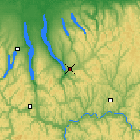 Nearby Forecast Locations - Ithaca - Map