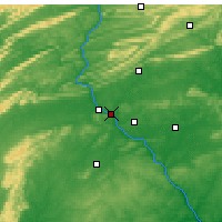 Nearby Forecast Locations - Middletown - Map