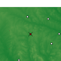 Nearby Forecast Locations - Tyler - Map