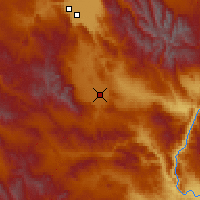 Nearby Forecast Locations - Baker City - Map