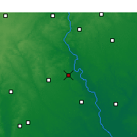 Nearby Forecast Locations - Darlington - Map