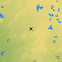 Nearby Forecast Locations - Phillips - Map