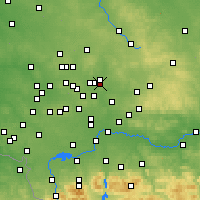 Nearby Forecast Locations - Sosnowiec - Map